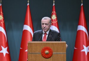 Cumhurbaşkanı Erdoğan Kabine sonrası yaptığı açıklamada BM’ye tepki göstererek, “BM