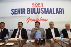 AK Parti Genel Başkan Yardımcısı Hamza Dağ, Gümüşhane Sema Doğan