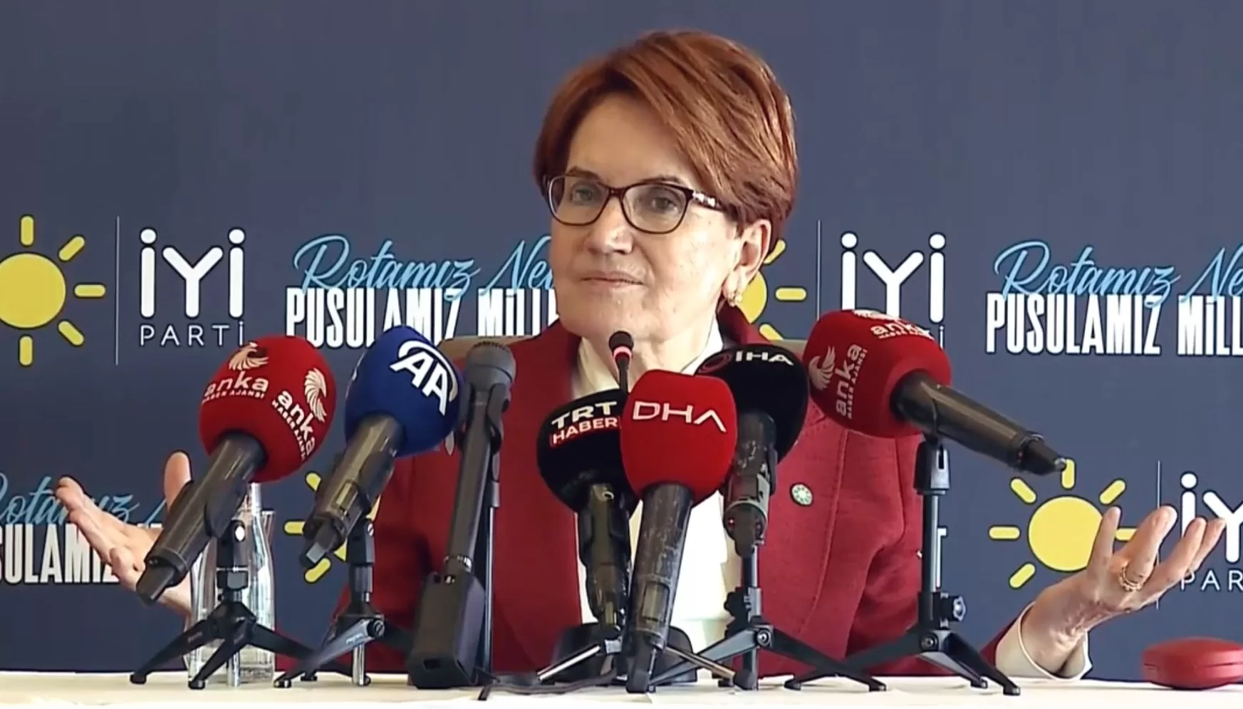 Akşener, Millet İttifakı ile ilgili sert konuştu. İYİ Parti Lideri,