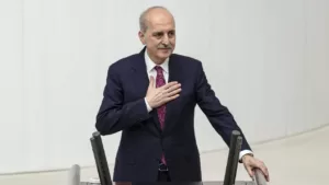 Numan Kurtulmuş, basın kuruluşlarının Ankara temsilcileriyle TBMM’de bir araya geldi.