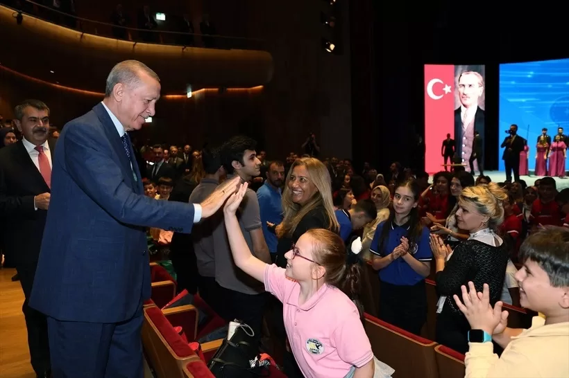 Cumhurbaşkanı Erdoğan, AKM’de 2023-2024 Eğitim Öğretim Yılı Açılış Töreni’ne katıldı.