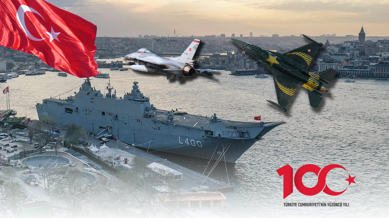 Milli Savunma Bakanlığı tarafından düzenlenecek Cumhuriyetin 100. yılı etkinliğinde TCG