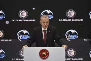 Cumhurbaşkanı Recep Tayyip Erdoğan, TOBB Şura Salonu’nda düzenlenen 26. Geleneksel