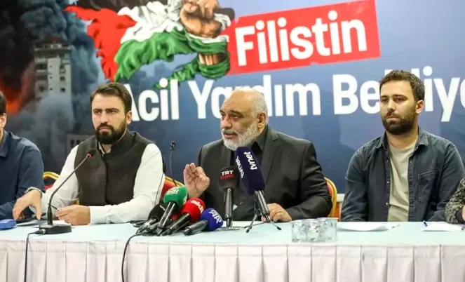 İnsani Yardım Vakfı (İHH) Genel Başkanı Bülent Yıldırım, İsrail’e teki