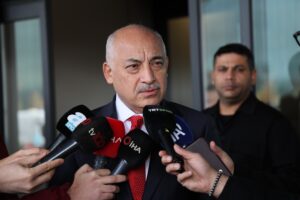 Türkiye Futbol Federasyonu (TFF) Başkanı Mehmet Büyükekşi, Galler maçının ardından