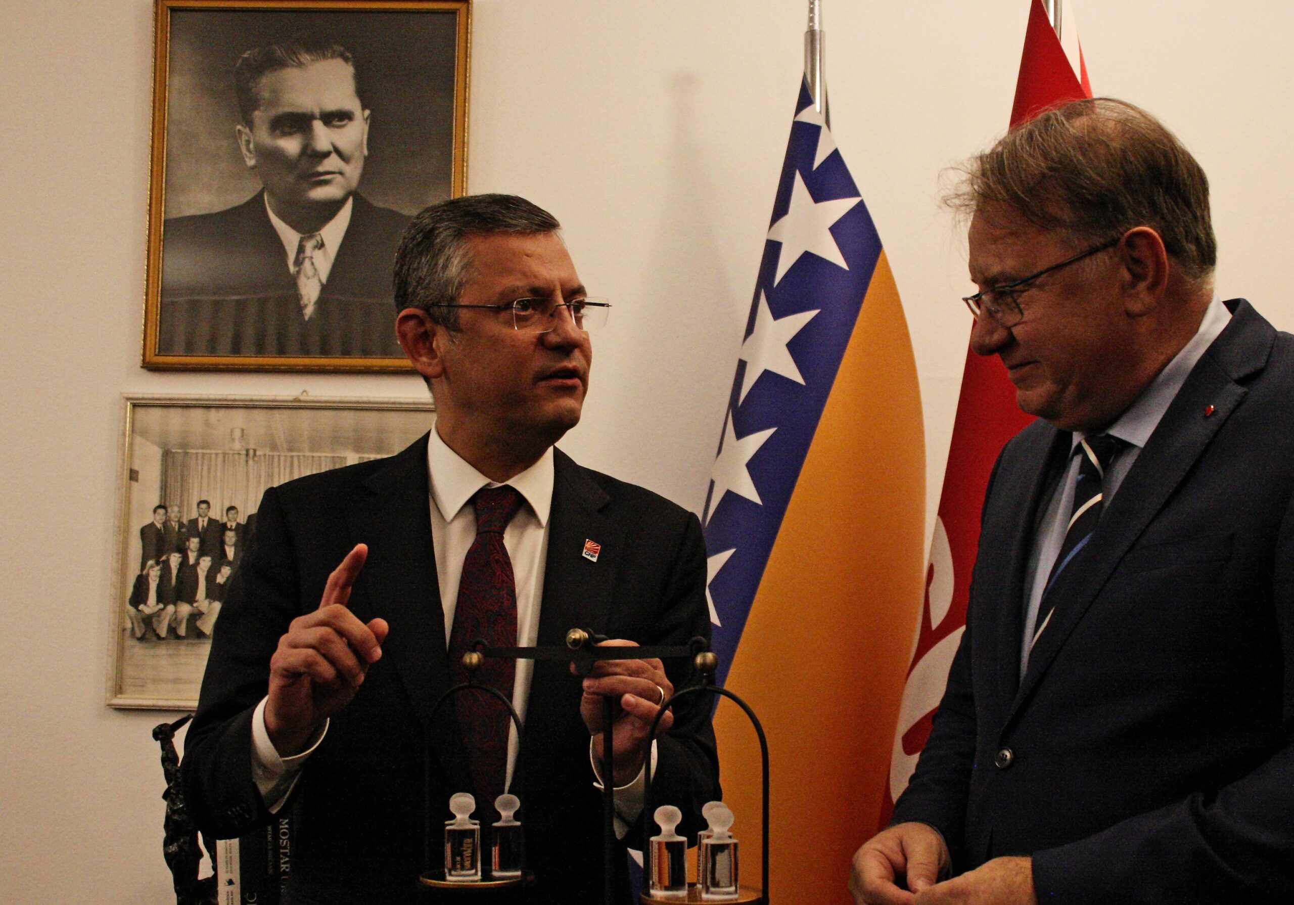 CHP Genel Başkanı Özgür Özel, Bosna Hersek’e geldi. Bosna Hersek