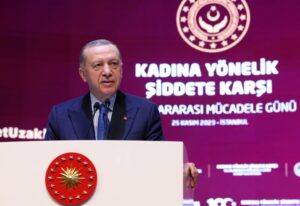 Cumhurbaşkanı Recep Tayyip Erdoğan, İstanbul’da Haliç Üniversitesi’nde Kadına Yönelik Şiddete