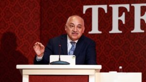Türkiye Futbol Federasyonu Başkanı Mehmet Büyükekşi, “Futbolun Yeni 100’ü” basın