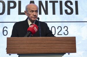 Milliyetçi Hareket Partisi Genel Başkanı Devlet Bahçeli, il başkanları toplantısında