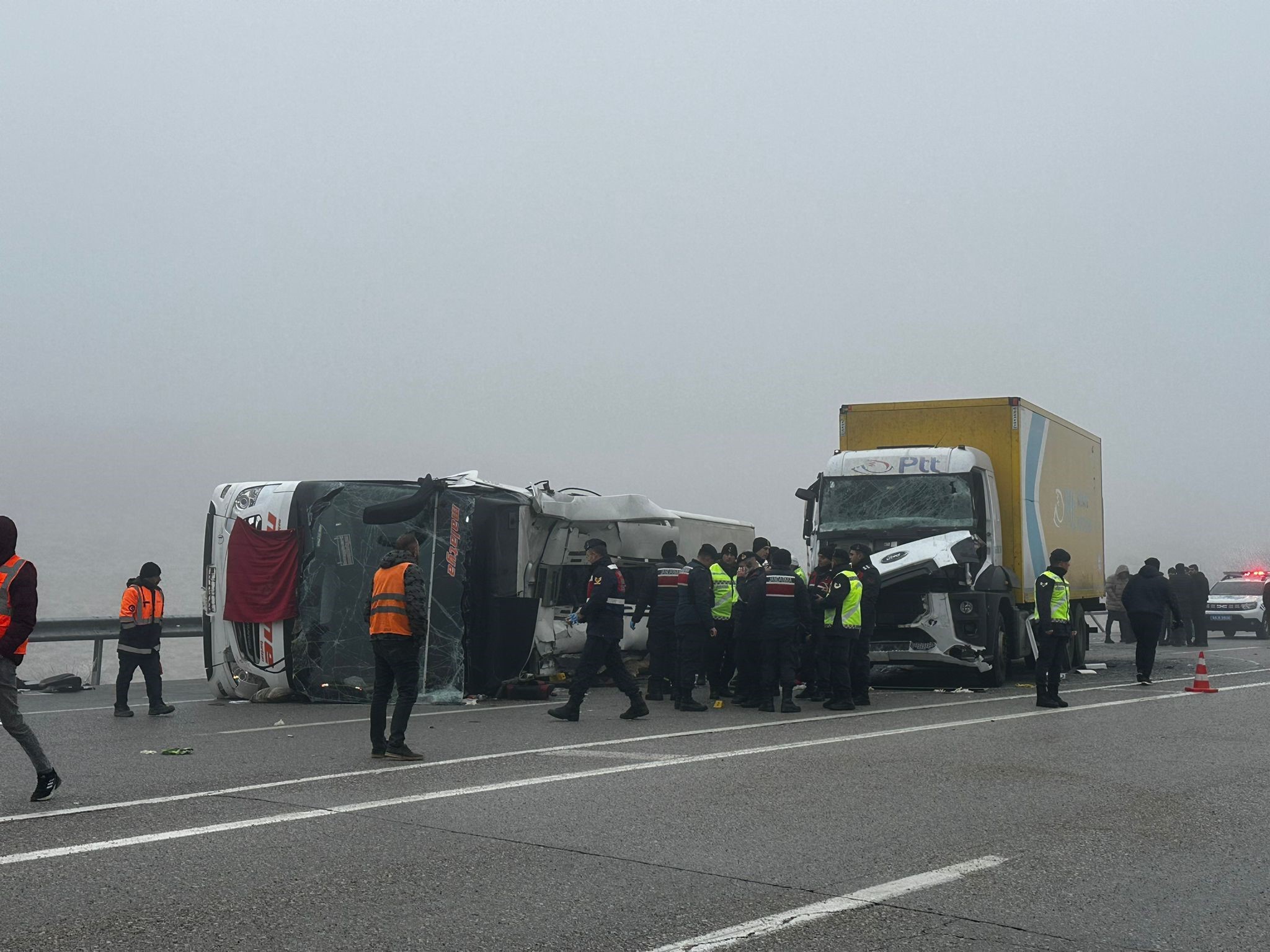Kaza, Akçadağ ilçesi Develi Mahallesi’nde D300 karayolu üzerinde saat 06.30
