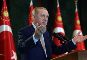 Cumhurbaşkanı Recep Tayyip Erdoğan, Cumhurbaşkanlığı Külliyesi’ndeki Valiler Buluşması’nda konuştu. 10