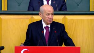 Milliyetçi Hareket Partisi Genel Başkanı Devlet Bahçeli, partisinin TBMM grup