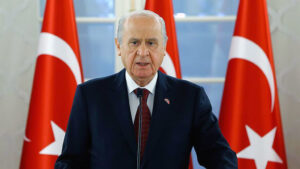 Milliyetçi Hareket Partisi Genel Başkanı Devlet Bahçeli 31 Mart yerel