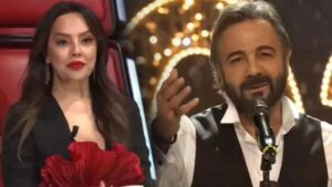 tv8’de yayınlanan O Ses Türkiye yılbaşı özel bölümünde ünlü oyuncu