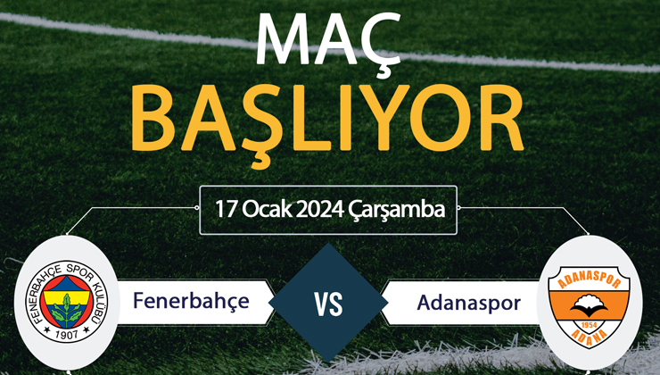 Fenerbahçe Adanaspor canlı izle dev maçın tüm ayrıntıları haberimizde. Fenerbahçe,