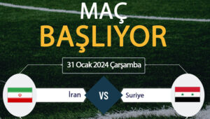 İran Suriye maçı ne zaman? Suriye maçı saat kaçta? İran