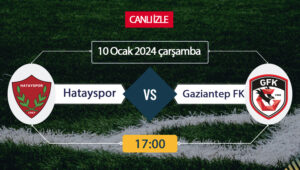 Hatayspor Gaziantep FK maçı ne zaman? Hatayspor Gaziantep FK maçı
