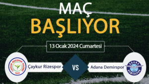 Çaykur Rizespor Adana Demirspor maçı, iki takım için de kritik