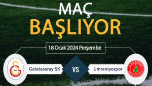 Galatasaray, Ziraat Türkiye Kupası’nda bu akşam evinde Ümraniyespor ile karşılaşacak.