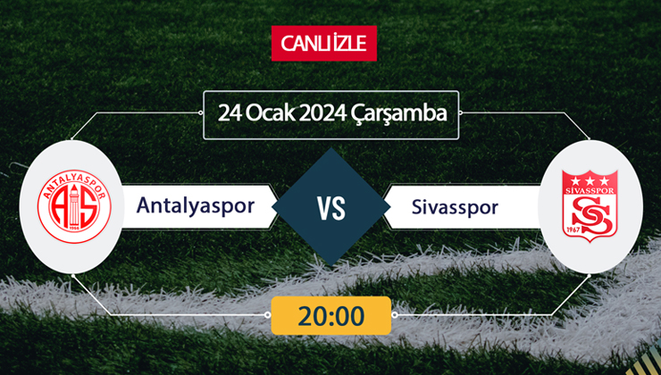 Antalyaspor Sivasspor canlı ŞİFRESİZ DONMADAN İZLE! Antalyaspor Sivasspor beIN SPORTS (23 OCAK) CANLI İZLE!