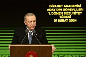 Cumhurbaşkanı Recep Tayyip Erdoğan, Diyanet Akademisi Başkanlığı 1. Dönem Aday