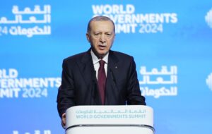 Cumhurbaşkanı Recep Tayyip Erdoğan, Birleşik Arap Emirlikleri’nde Dünya Hükümetler Zirvesi’nde