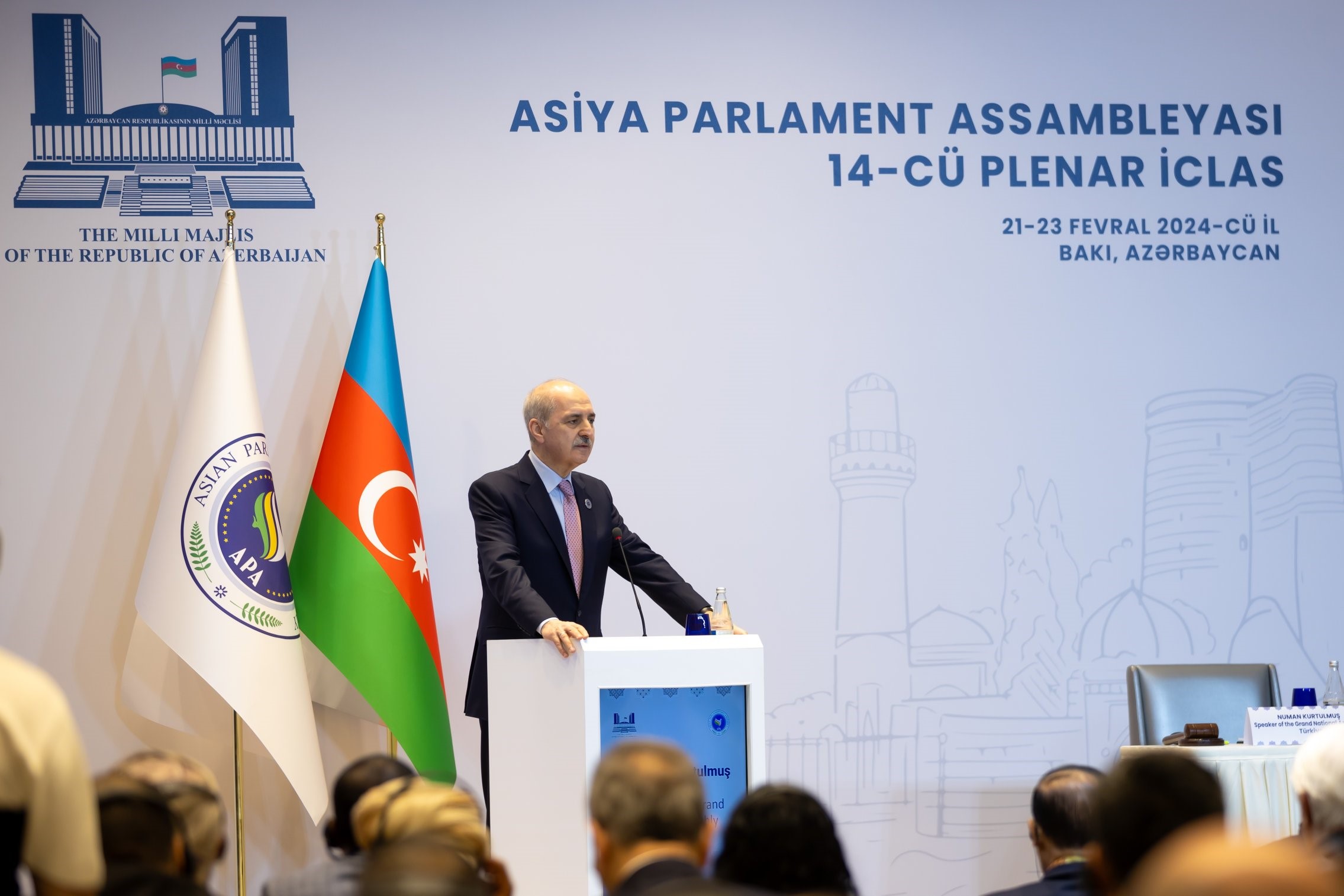 APA 14. Genel Kurulu Azerbaycan Milli Meclisi ve Asya Parlamenter