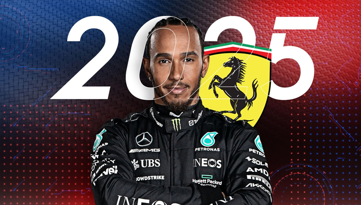 Mercedes, 2025 sezonunda Ferrari’ye geçecek olan Lewis Hamilton sözleşmesini feshettiğini