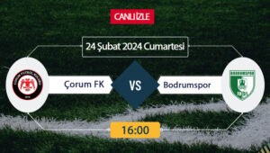 Çorum FK Bodrumspor maçı ne zaman? Trendyol 1. Lig’de kritik