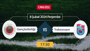 Gençlerbirliği Trabzonspor maçı ne zaman? Gençlerbirliği Trabzonspor maçı saat kaçta?