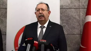 Osmaniye’nin Bahçe ilçesi İlçe Seçim Kurulu Başkanlığı, YSK’ya sandık kurulu