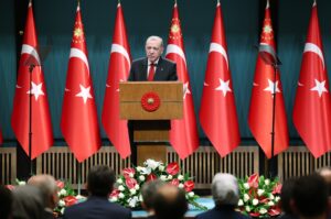 Cumhurbaşkanı Recep Tayyip Erdoğan, kabine toplantısının ardından konuştu. Erdoğan, terörle