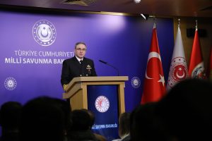 Milli Savunma Bakanlığı kaynakları, basın bilgilendirme toplantısında gazetecilerin sorularını da