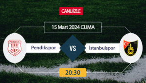 Pendikspor İstanbulspor maçı ne zaman, saat kaçta, hangi kanalda? Pendikspor