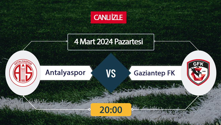 Canlı izle Antalyaspor - Gaziantep BeIN sports, şifresiz yabancı kanalların frekans ayarları