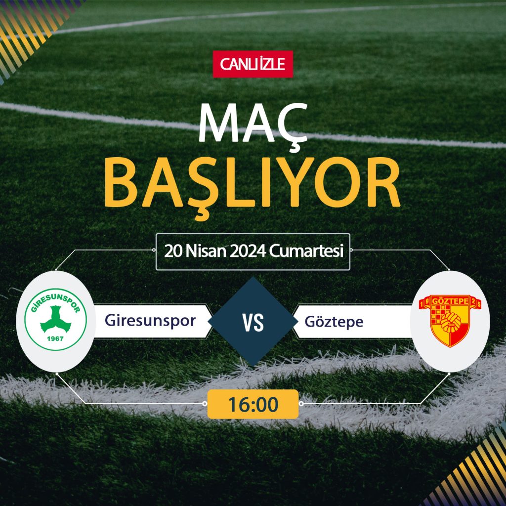 (şifresiz) CANLI İZLE Giresunspor Göztepe! Canlı İzle İnat TV, Bein Sports, Taraftarium, EXXEN, Selçuksports, Justin TV, Taraftarium24! Giresunspor Göztepe maçı 20 Nisan hangi kanalda, ne zaman, saat kaçta? Giresunspor Göztepe maçı Bein Sports, TARAFTARIUM 24 CANLI İZLE! İstanbulspor Fatih Karagümrük Canlı Donmadan Şifresiz izleme linki