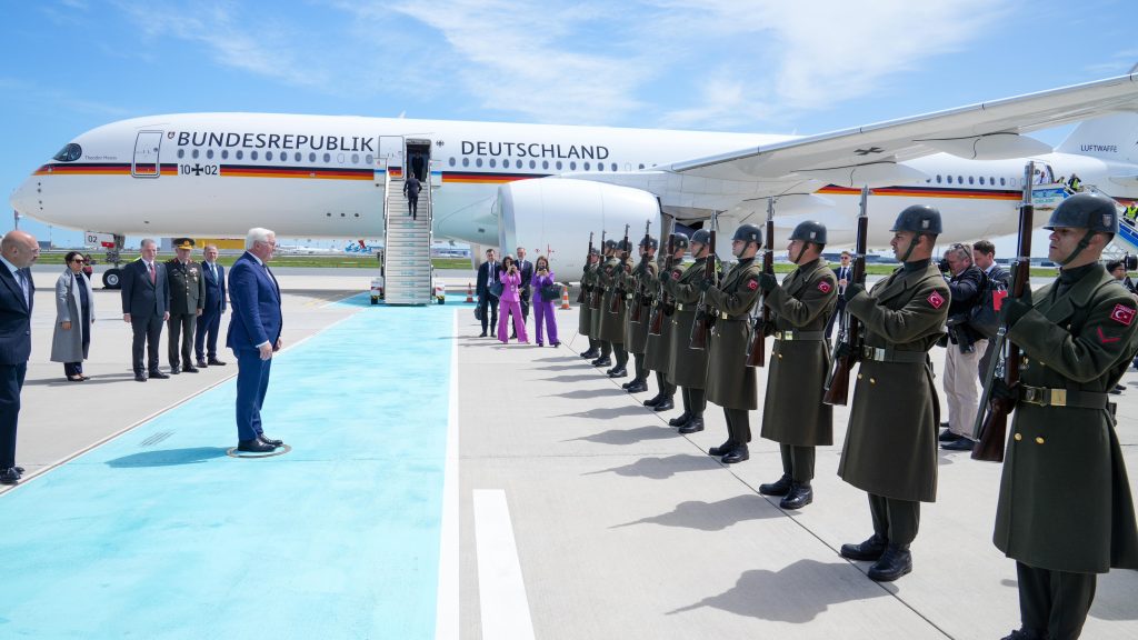 Almanya Cumhurbaşkanı Frank Walter Steinmeier, İstanbul'da