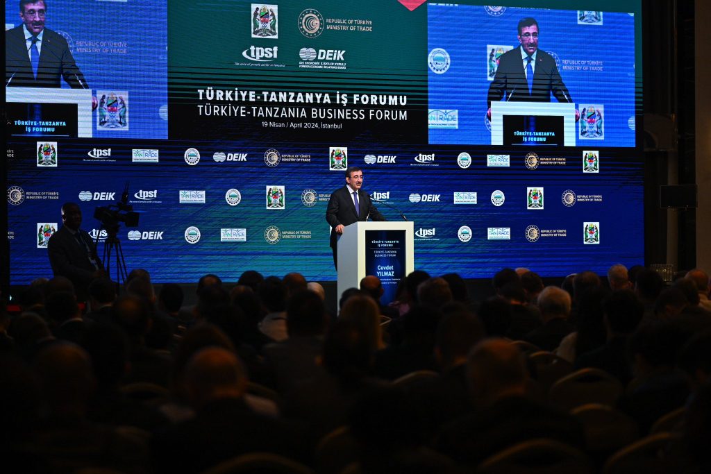 Cevdet Yılmaz, Türkiye-Tanzanya İş Forumu'nda Konuştu
