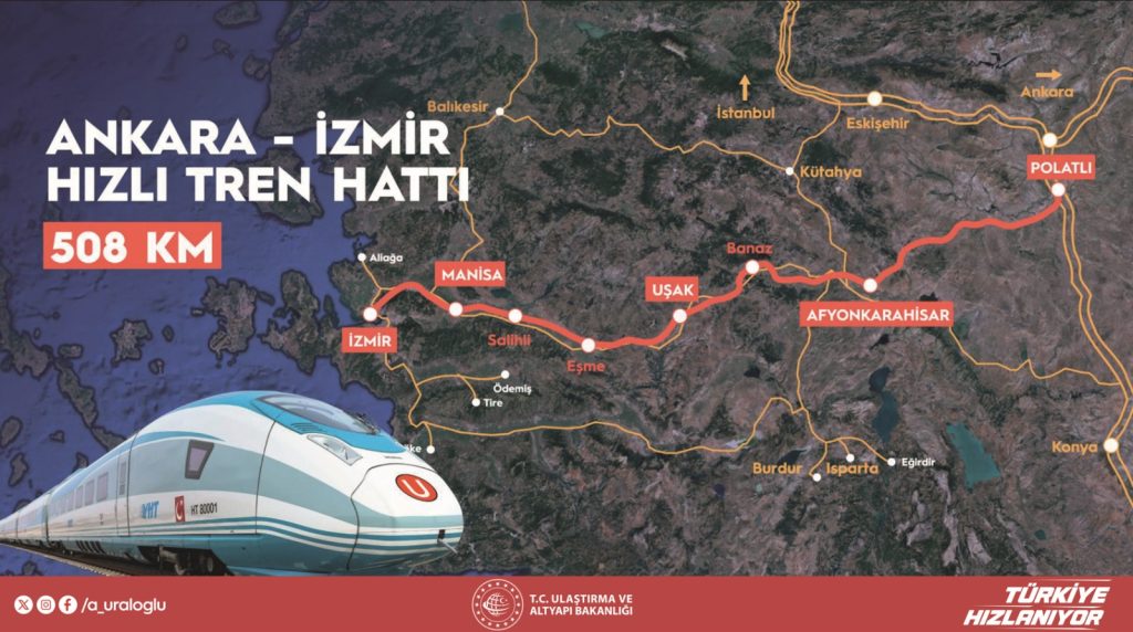 Bakan Uraloğlu'ndan Ankara-İzmir Hızlı Tren Hattı Açıklaması
