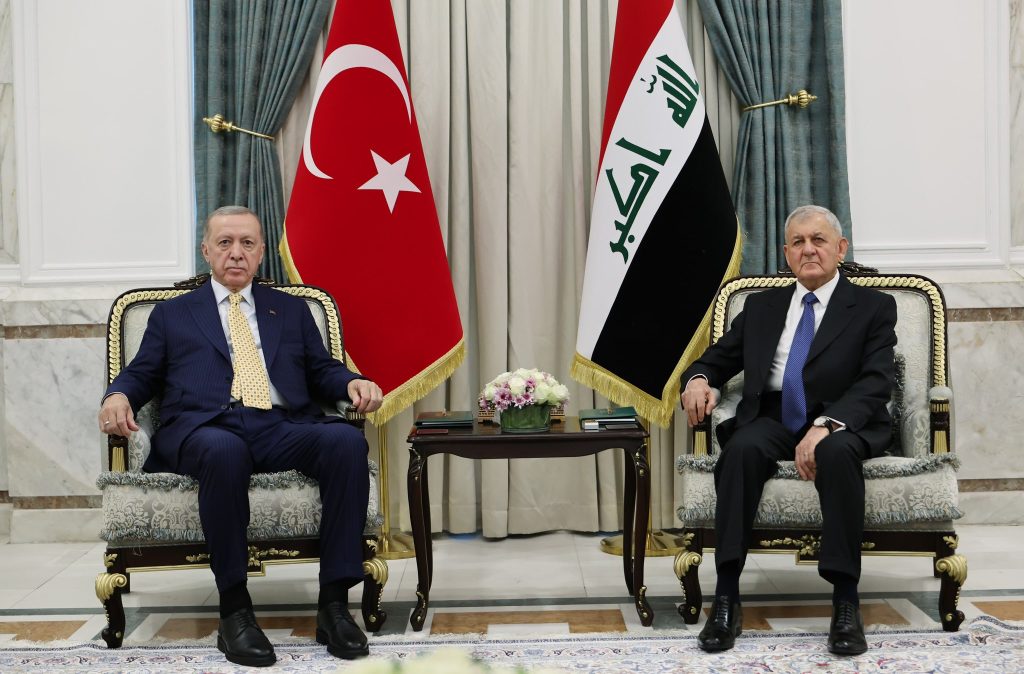 Cumhurbaşkanı Erdoğan, Iraklı Mevkidaşıyla Görüştü