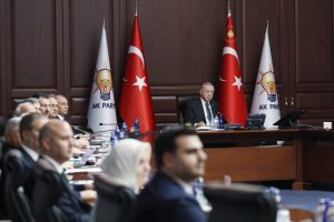 AK Parti Genel Merkezi’ndeki MYK Toplantısı’nda, gündemdeki iç ve dış