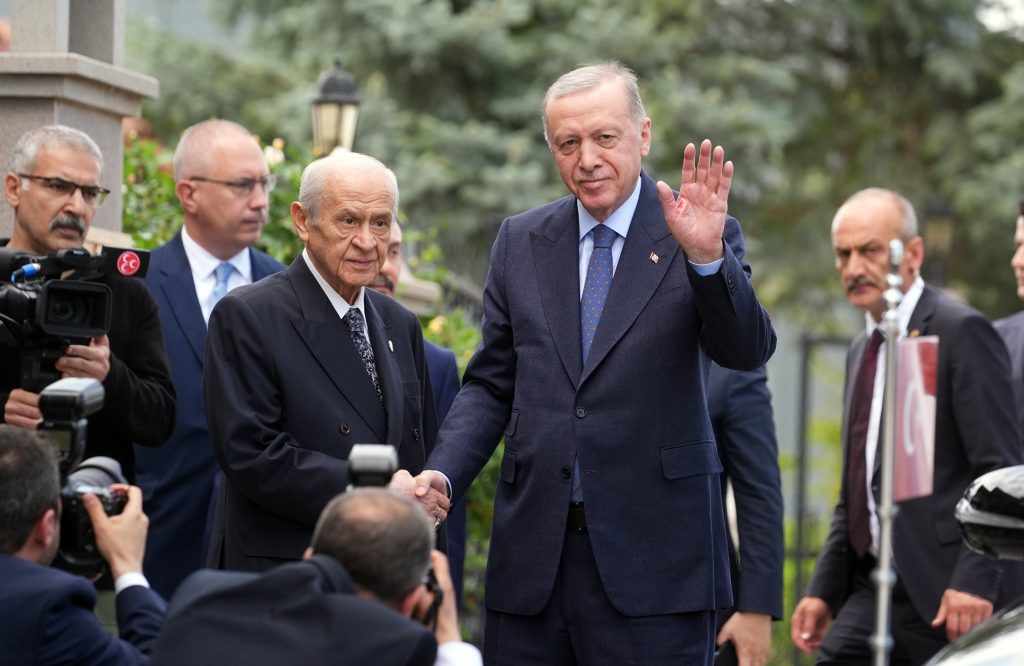Cumhurbaşkanı Erdoğan, Bahçeli'yi Ziyaret Etti