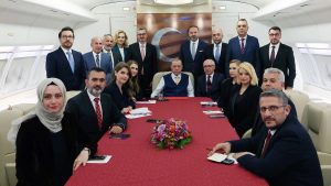 Cumhurbaşkanı Recep Tayyip Erdoğan, Irak ziyareti dönüşünde uçakta gazetecilere açıklamalarda