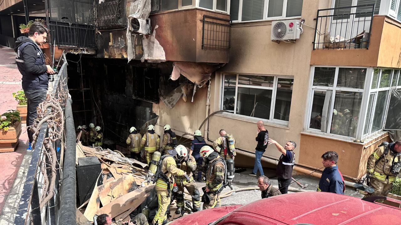 Gayrettepe Yıldız Posta Caddesi Gönenoğlu Sokağı’nda bulunan binanın eksi 1