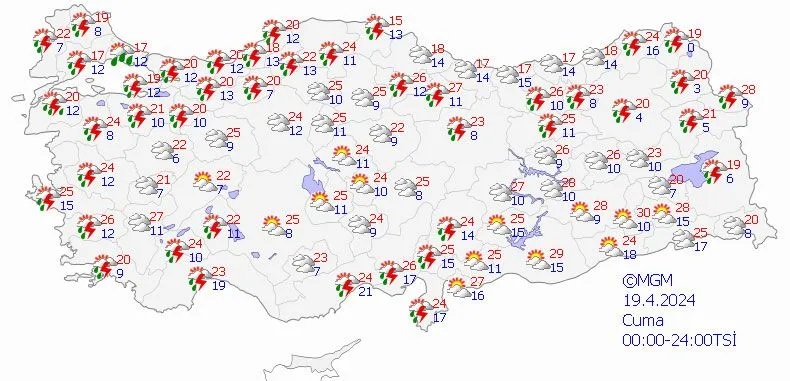 Meteoroloji'den <a href=