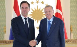 Cumhurbaşkanı Erdoğan, Hollanda Başbakanı Rutte’yi Kabul Etti