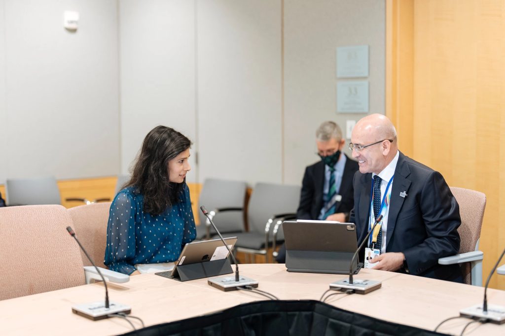 Mehmet Şimşek IMF Başkan Yardımcısı İle Görüştü