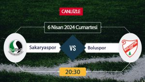 Sakaryaspor Boluspor maçı ne zaman, saat kaçta, hangi kanalda? Sakaryaspor