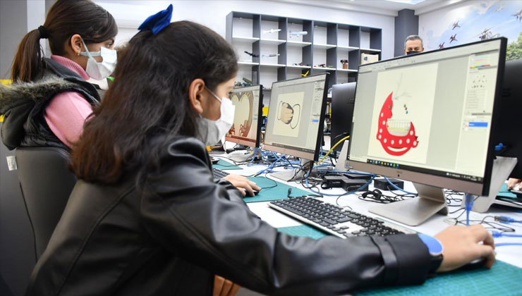 Bilim ve Sanat Merkezleri (BİLSEM) sınavına katılan minik zekalar ve