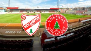 Boluspor Ümraniyespor maçı ne zaman, saat kaçta, hangi kanalda? Boluspor